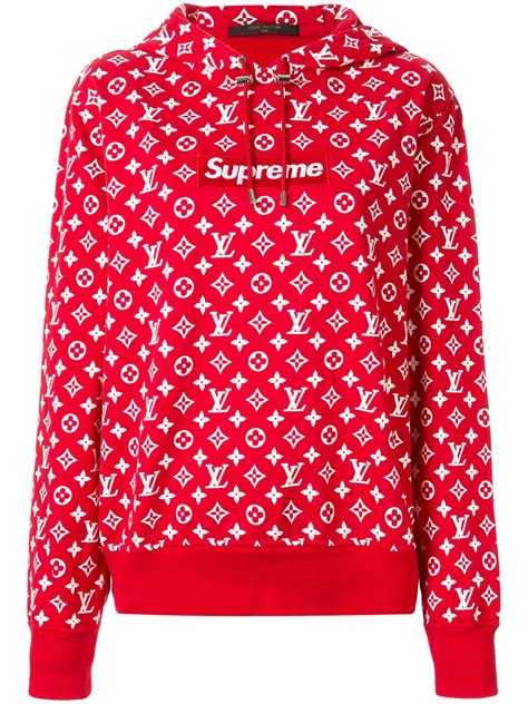 louis vuitton supreme red